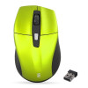 Souris Sans Fil Everest SM-861 / Vert Pistache