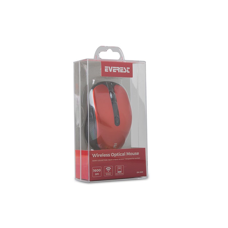 Souris Sans Fil Bluetooth Rechargeable Everest SM-33BT / Noir