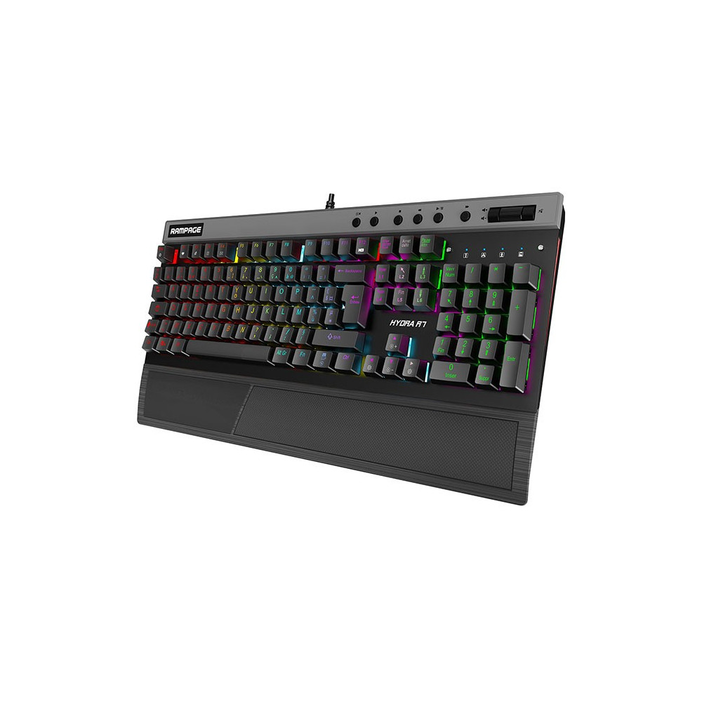 Clavier Gaming Pro Mécanique Rampage Hydra R7 RGB