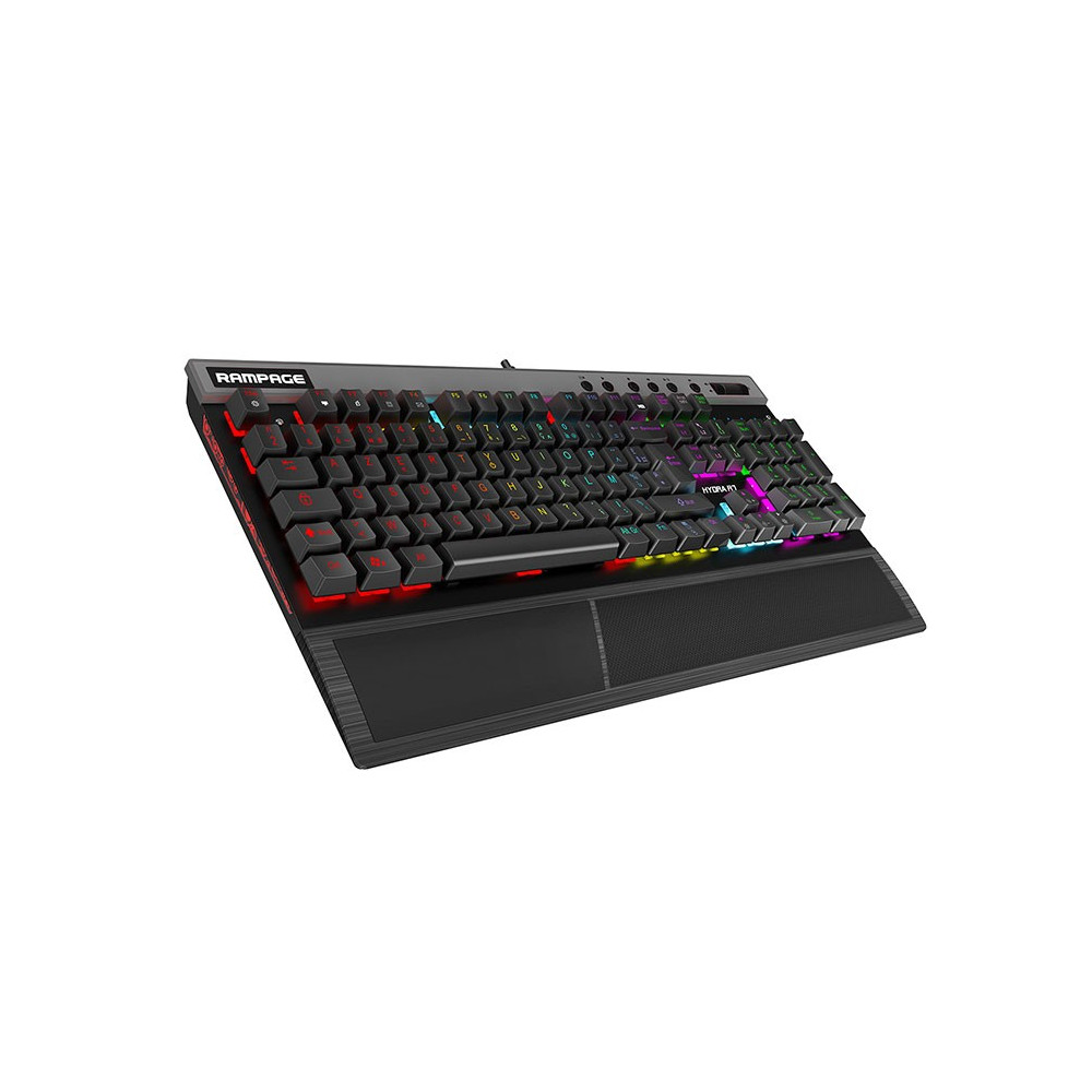 Clavier Gaming Pro Mécanique Rampage Hydra R7 RGB