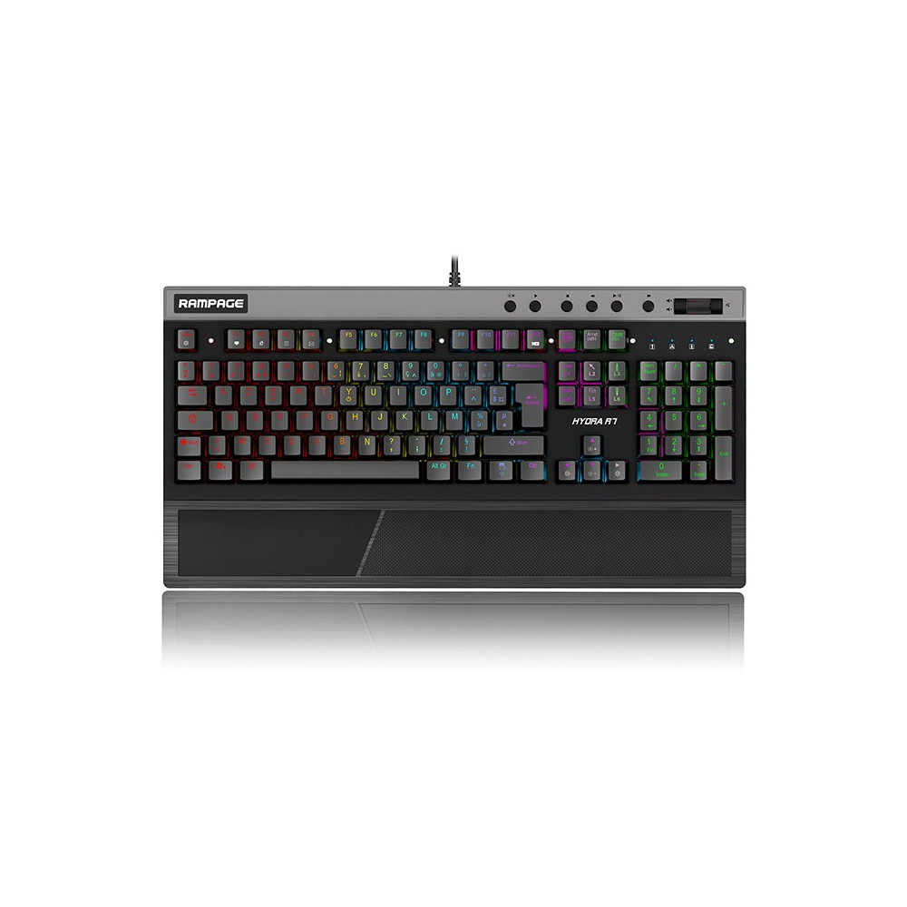 Clavier Gaming Pro Mécanique Rampage Hydra R7 RGB