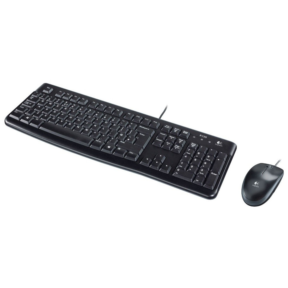 Ensemble Clavier Souris USB Logitech mk120