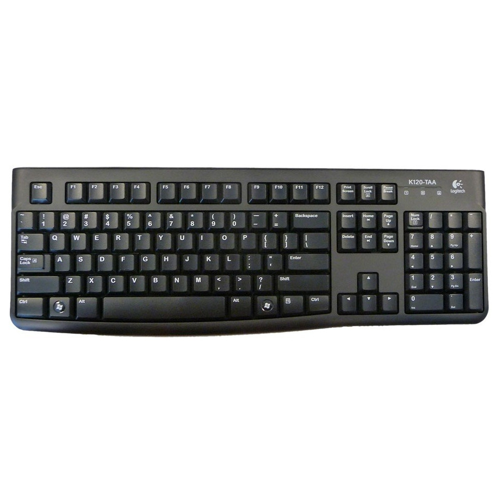 Ensemble Clavier Souris USB Logitech mk120
