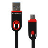 Câble BEBIBOS USB Vers Micro USB / Noir & Rouge