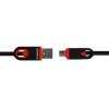 Câble BEBIBOS USB Vers Micro USB / Noir & Rouge