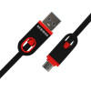 Câble BEBIBOS USB Vers Micro USB / Noir & Rouge
