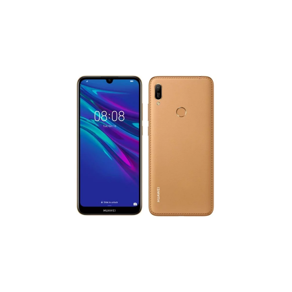 Huawei Y6 Prime 2019 Midnight Brun ambré - Huawei prix Tunisie