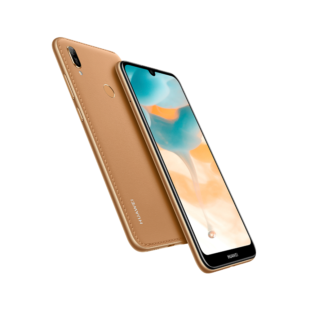 Huawei Y6 Prime 2019 Midnight Brun ambré - Huawei prix Tunisie