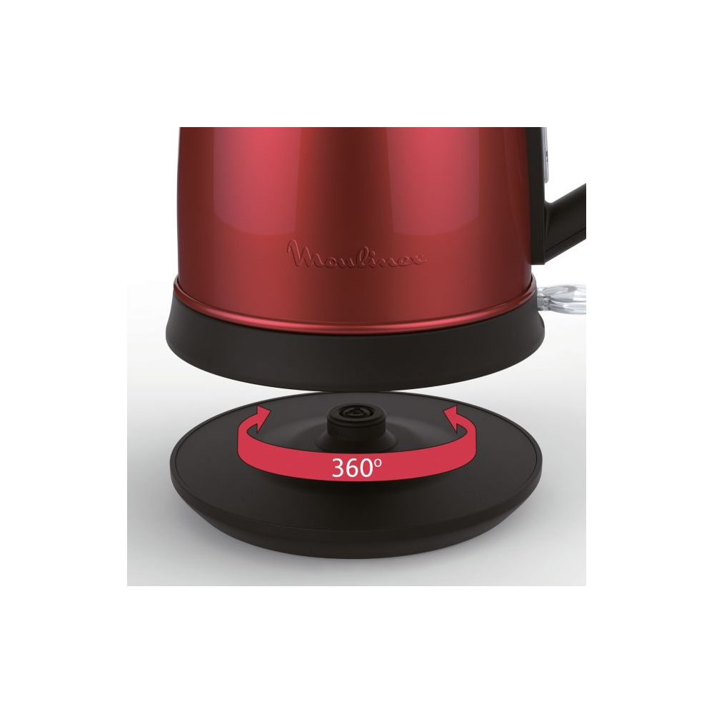 Bouilloire Moulinex Subito Select 1.7L / 2400W / Rouge