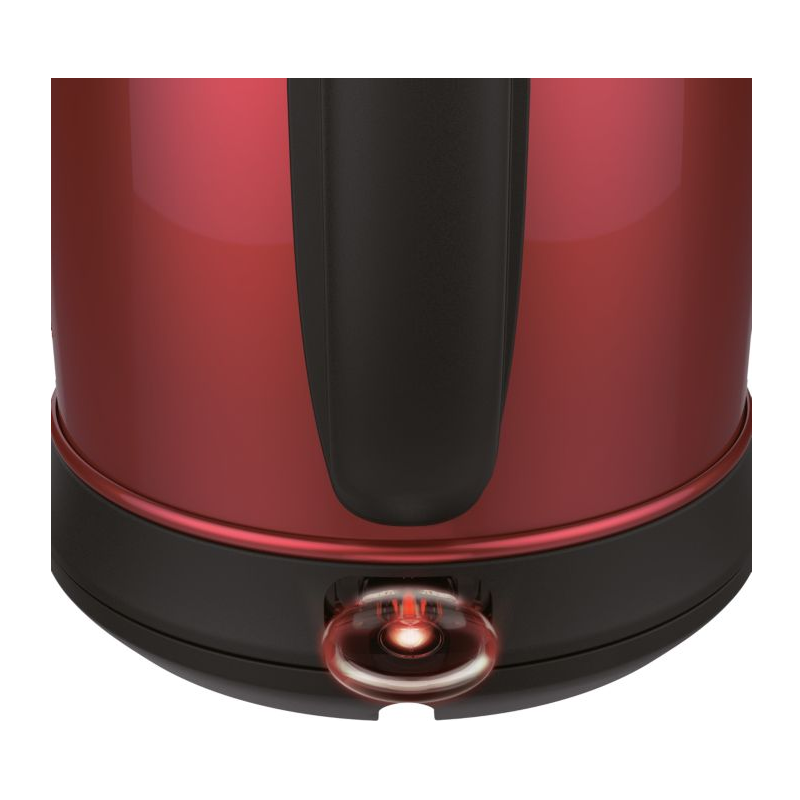 Moulinex by540510 subito bouilloire électrique 1 7 l inox bouilloire sans  fil base 360° niveau d'eau visible- rouge - La Poste