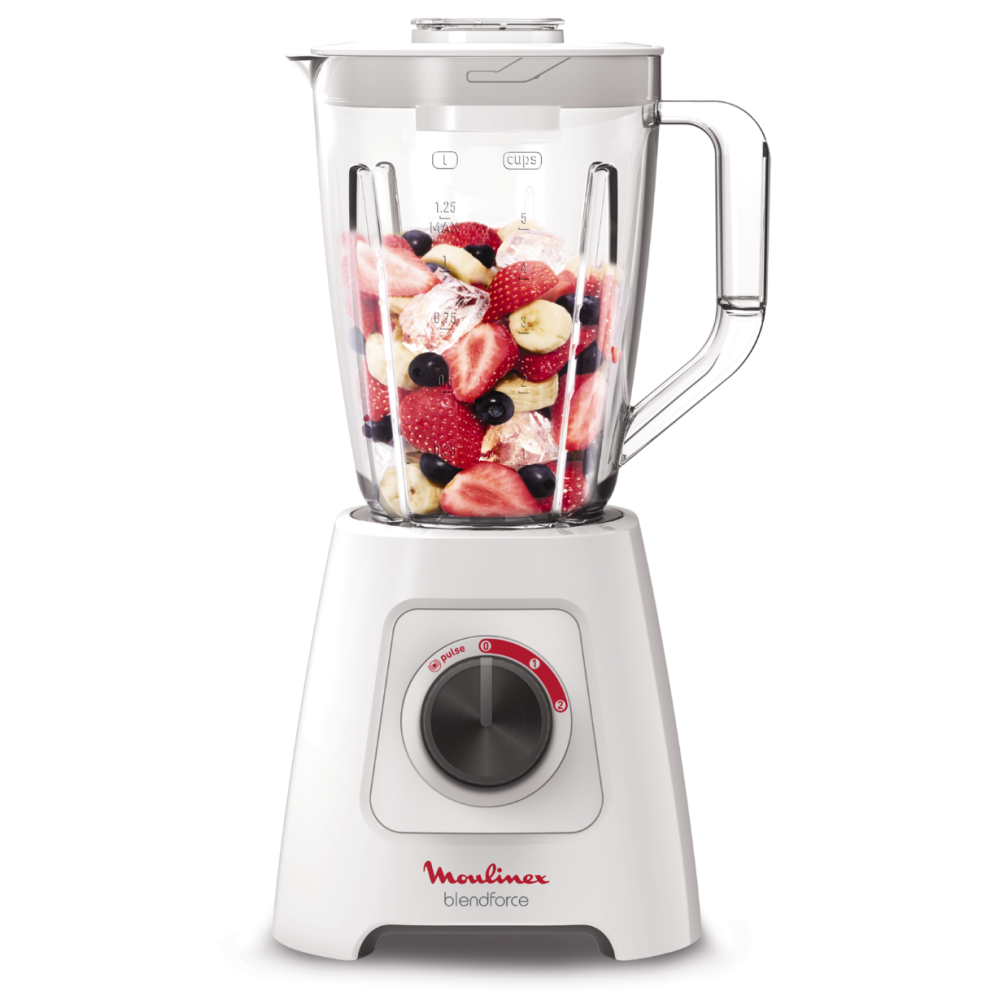 Blender Moulinex Blendforce LM420110 / 600W / Blanc