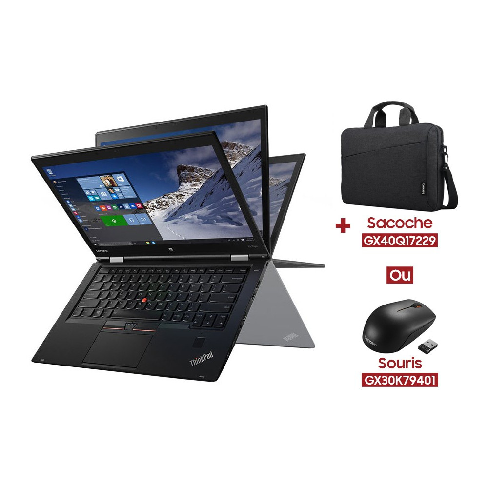 Pc Portable Lenovo ThinkPad X1 Yoga / i7 8è Gén / 16 Go + SIM Orange 30 Go + Internet Security Bitdefender