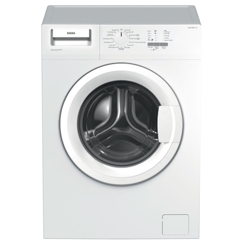 Machine à laver SABA 6 Kg / Blanc