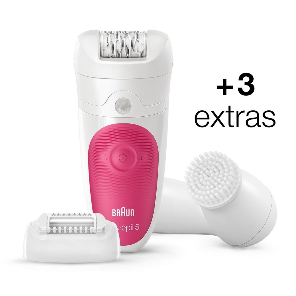 Épilateur Braun Silk-épil 5 5-539 Étanche Sans fil avec 3 accessoires
