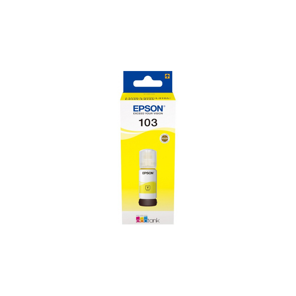 BOUTEILLE D'ENCRE ORIGINALE EPSON ECOTANK 103 / YELLOW