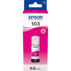 BOUTEILLE D'ENCRE ORIGINALE EPSON ECOTANK 103 / MAGENTA