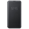 Flip Cover LED pour Samsung Galaxy S10e / Noir
