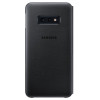 Flip Cover LED pour Samsung Galaxy S10e / Noir