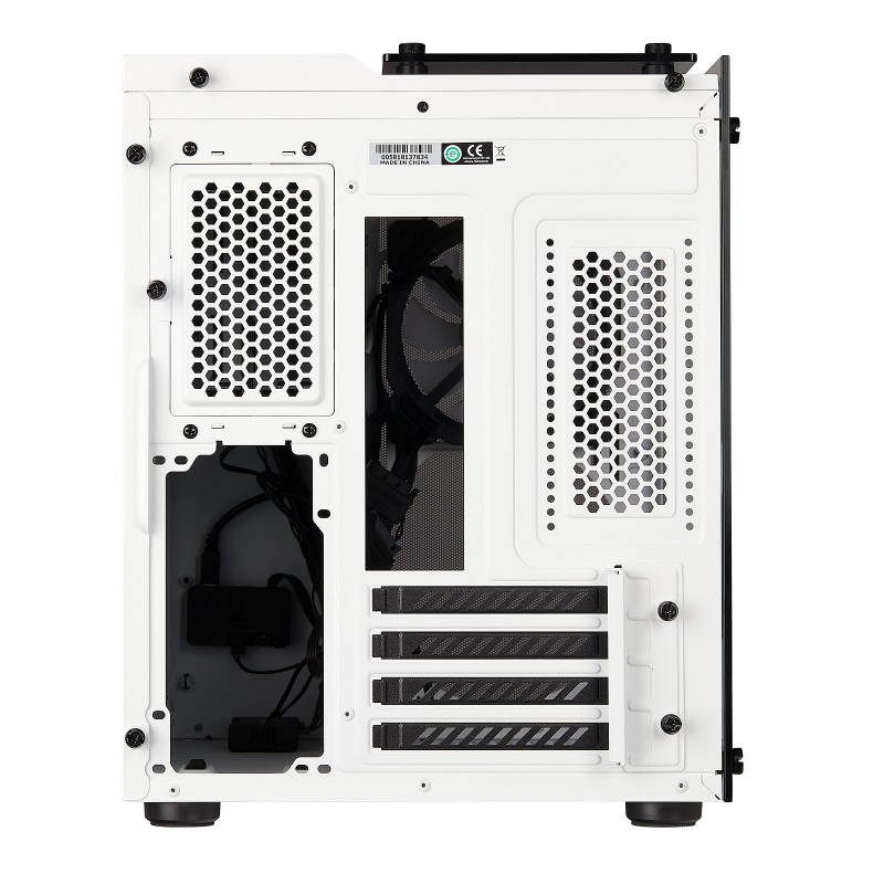 Boîtier PC Gamer ATX - Blanc RGB White Destroyer Strip-G - Boitier PC -  Achat & prix