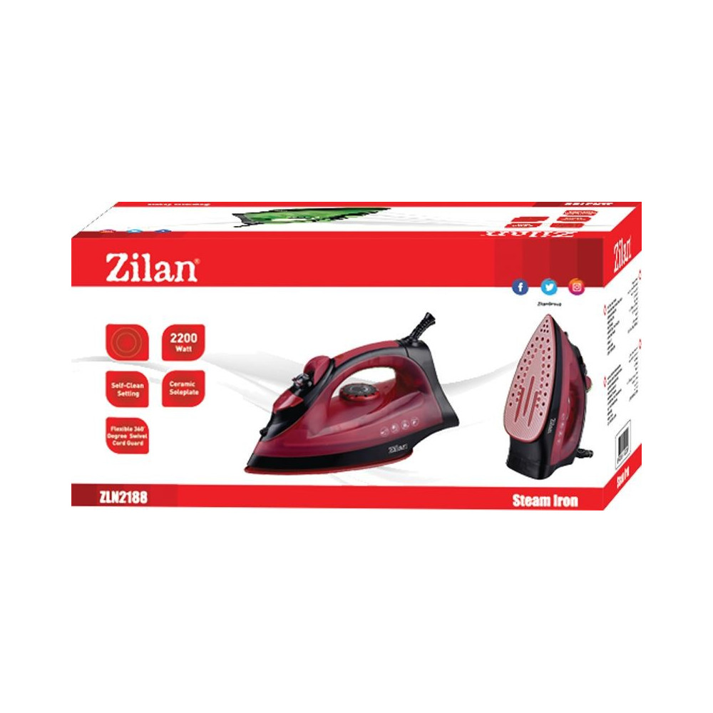 Fer à repasser vapeur Zilan ZLN2188 / 2200 W