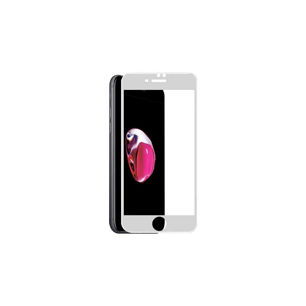 Protection Ecran Verre Trempé 5D pour Iphone 6 Plus / Blanc