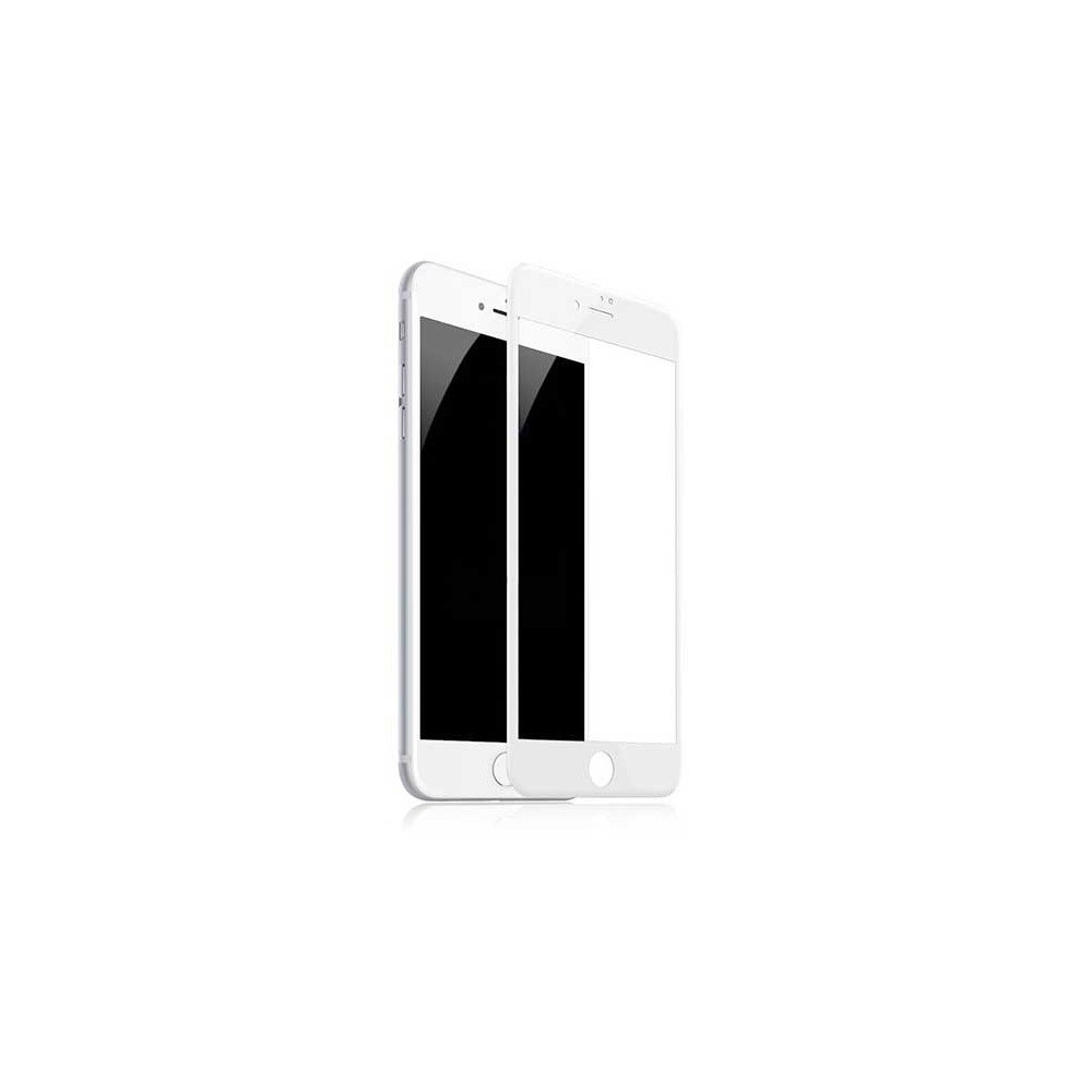 Protection Ecran Verre Trempé 5D pour Iphone 6 Plus / Blanc