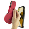 Etui TPU Ksix avec Bague Support pour iPhone XR / Noir