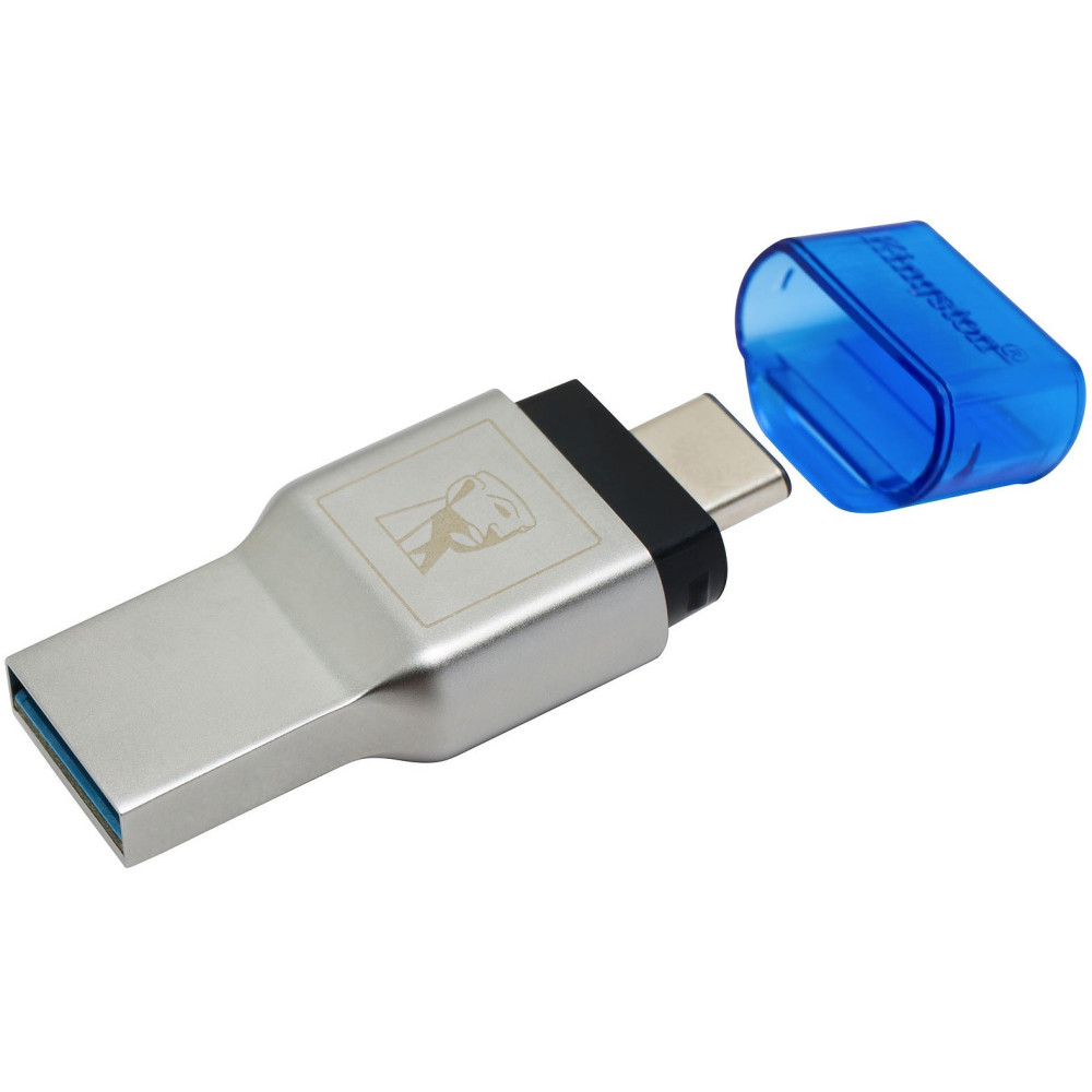 Lecteur de cartes Kingston MobileLite Duo 3C  USB 3.1 Vers USB Type C