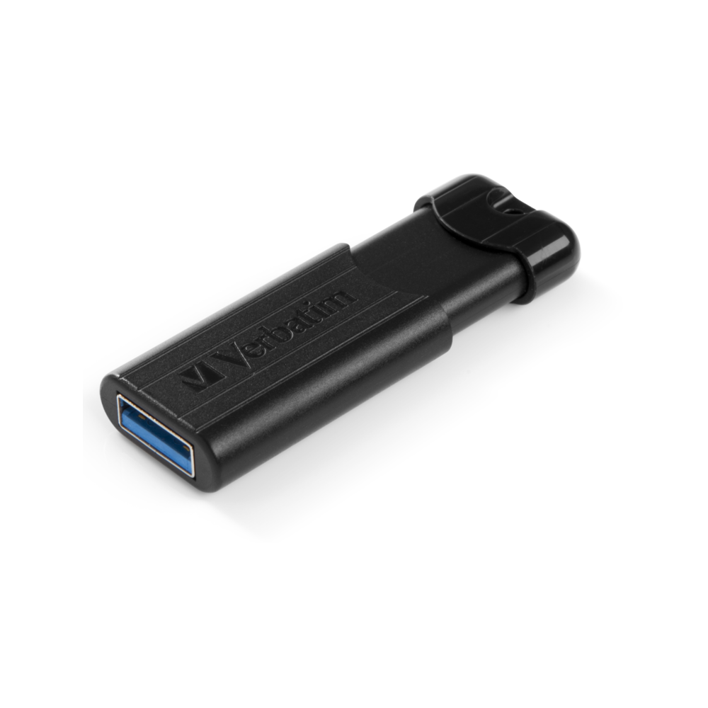 Clé USB Verbatim PinStripe 3.0 / 32 Go / Noir