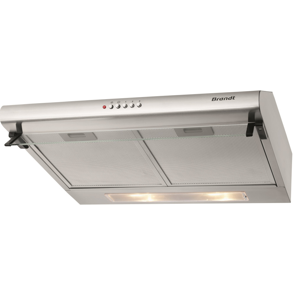 Hotte Murale Brandt BHC6601X / Inox / 60 cm