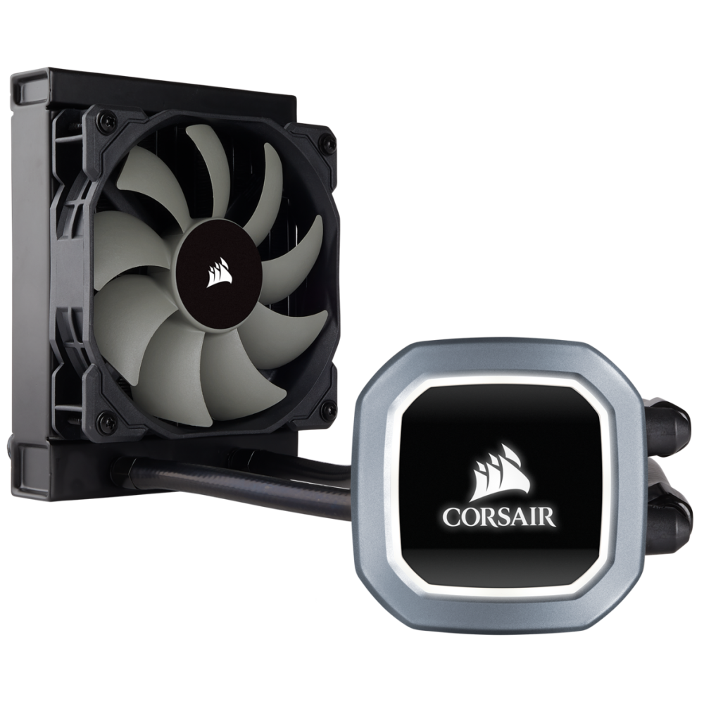 Refroidisseur pour processeur 120 mm Corsair Hydro Series H60 (2018)