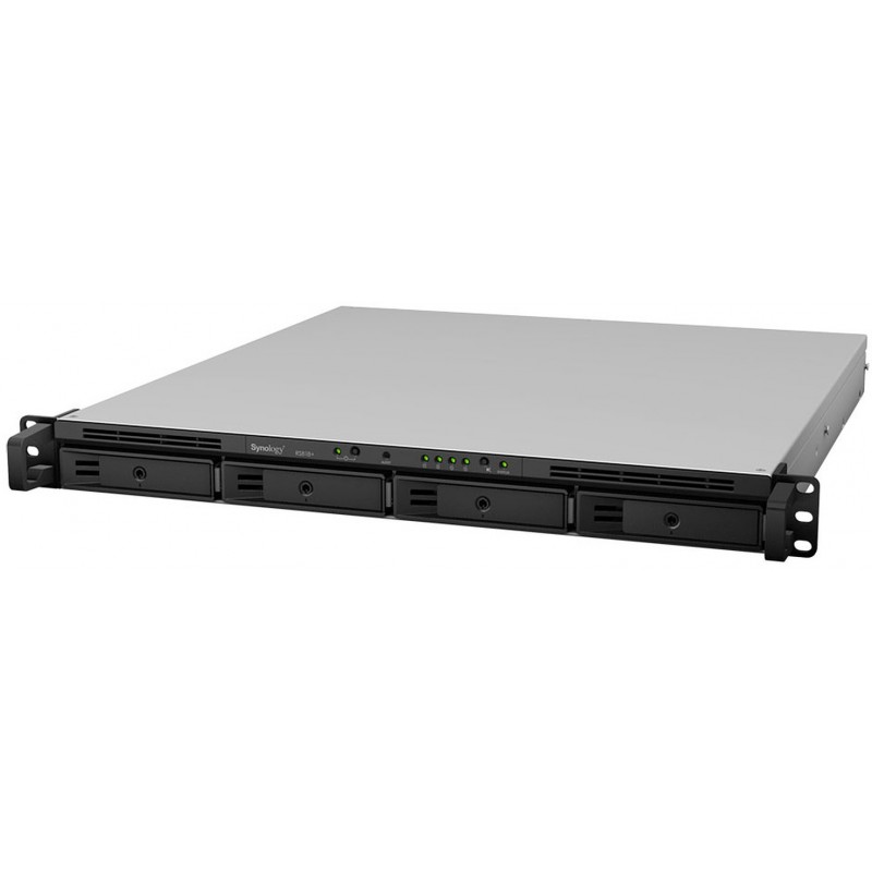 Slide  #2 Serveur de stockage 4 baies Synology RackStation RS818RP+