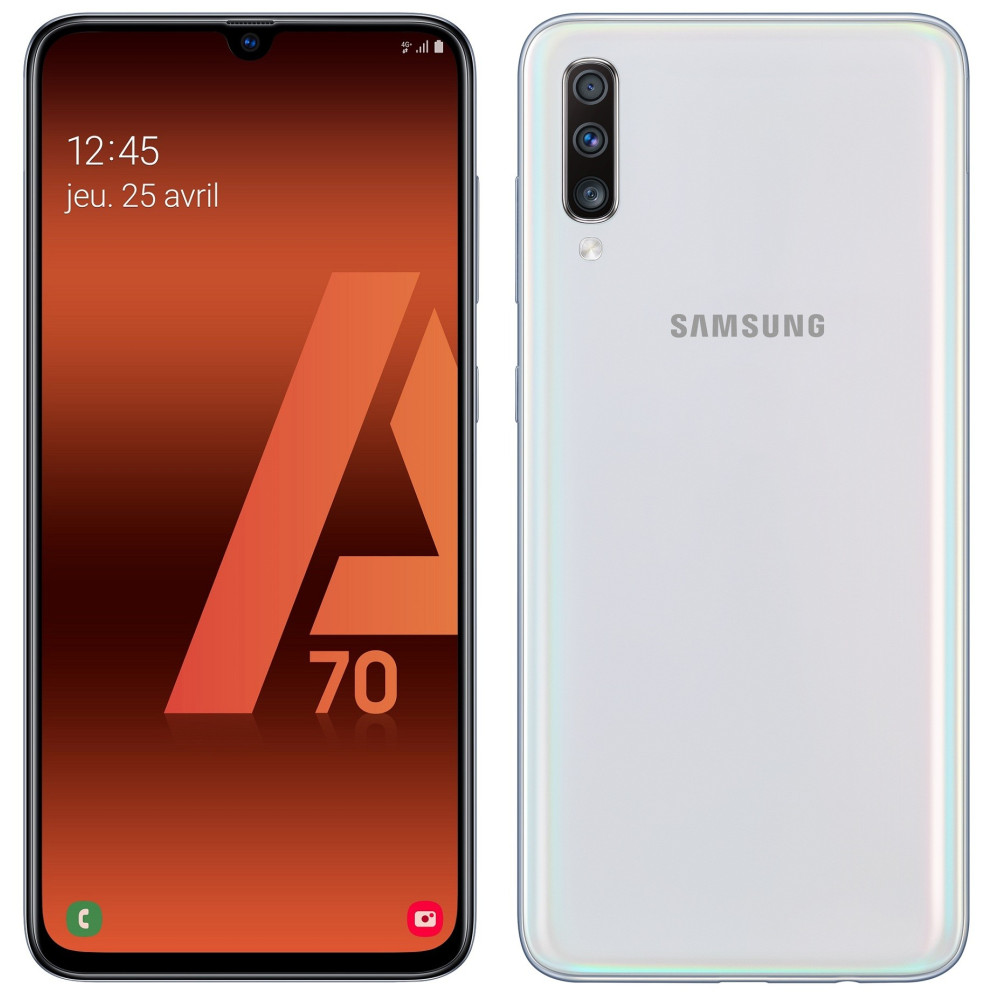 Samsung Galaxy A70 Blanc | Smartphone Samsung Tunisianet