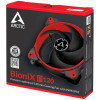 Ventilateur de boîtier pour Gamer Arctic BioniX P120 / Rouge
