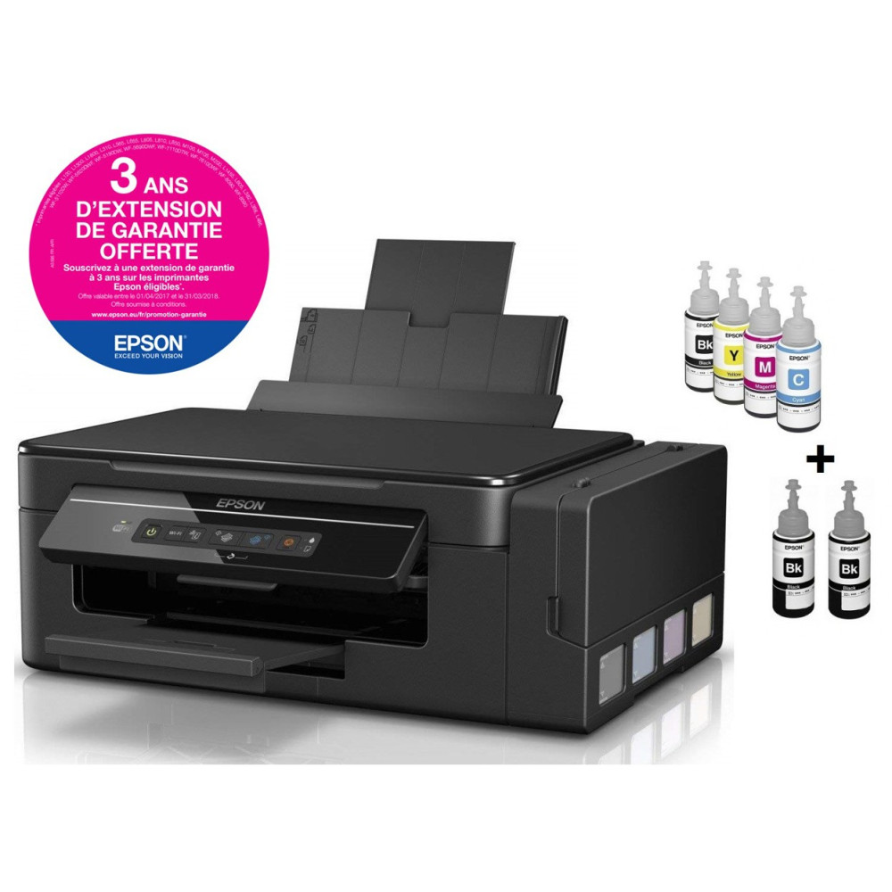 Imprimante EPSON Multifonction Couleur à réservoir intégré ECOTANK ITS L3060 / Wifi / Garantie 3 ans