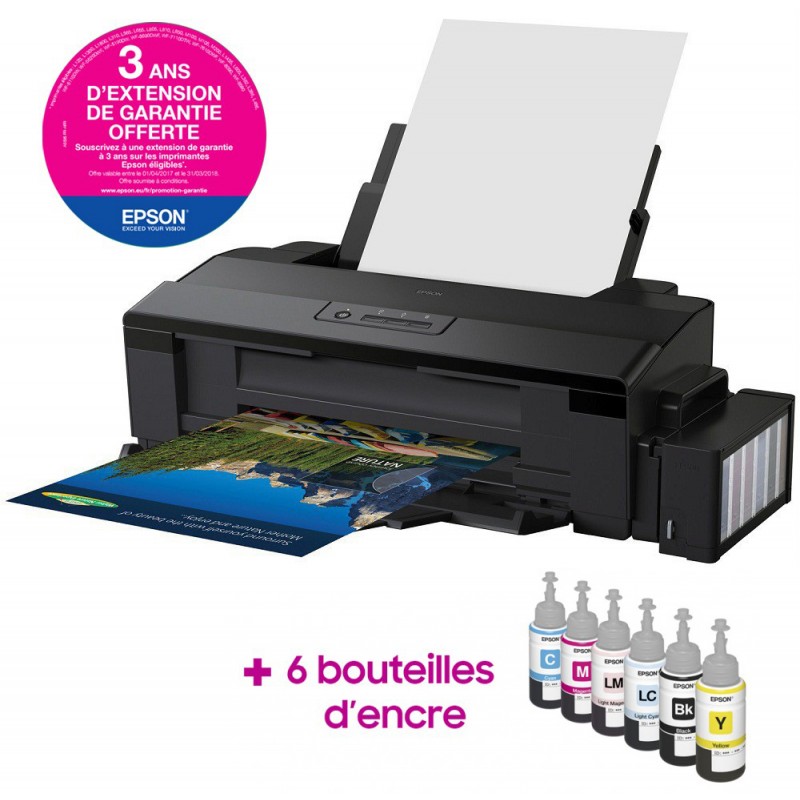 Imprimante à réservoir intégré A3+ Epson ITS L1800 / Garantie 3 ans