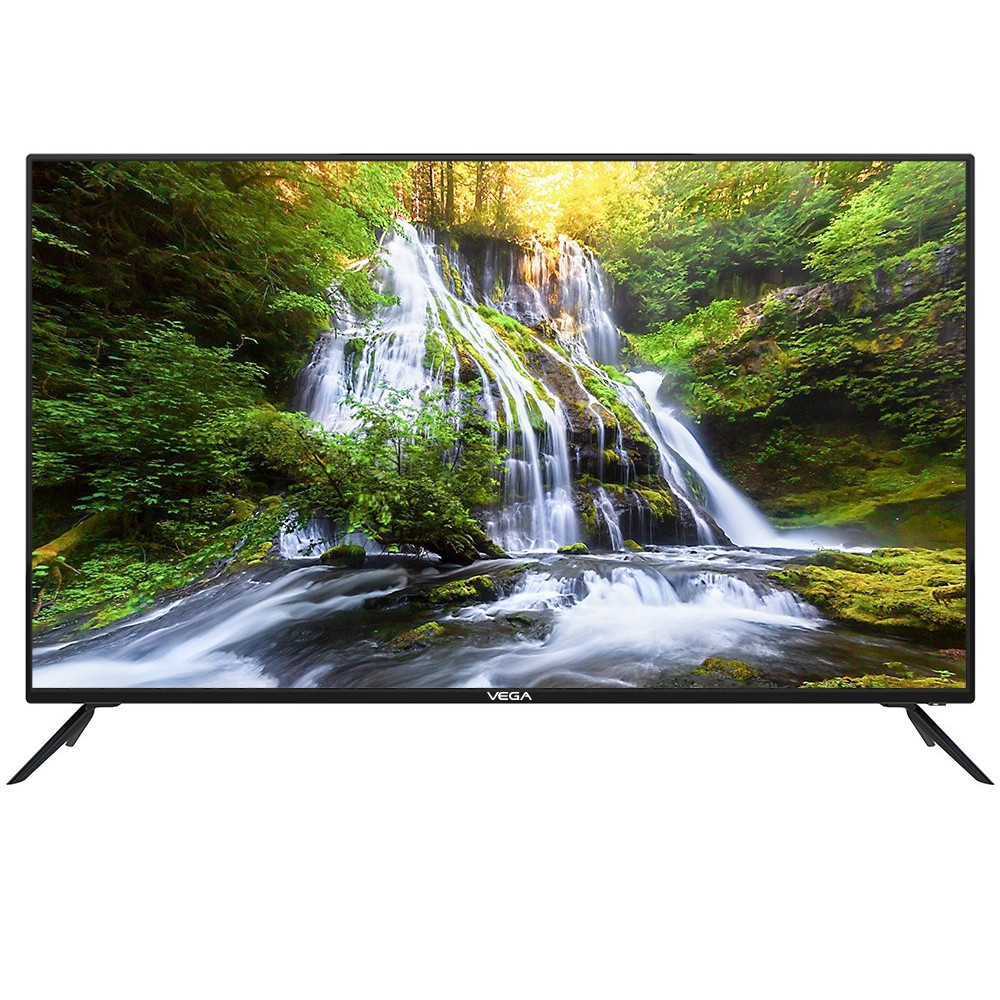 Téléviseur VEGA 50" Smart Android 4K UHD LED / Wifi / Noir + SIM Orange Offerte (60 Go)