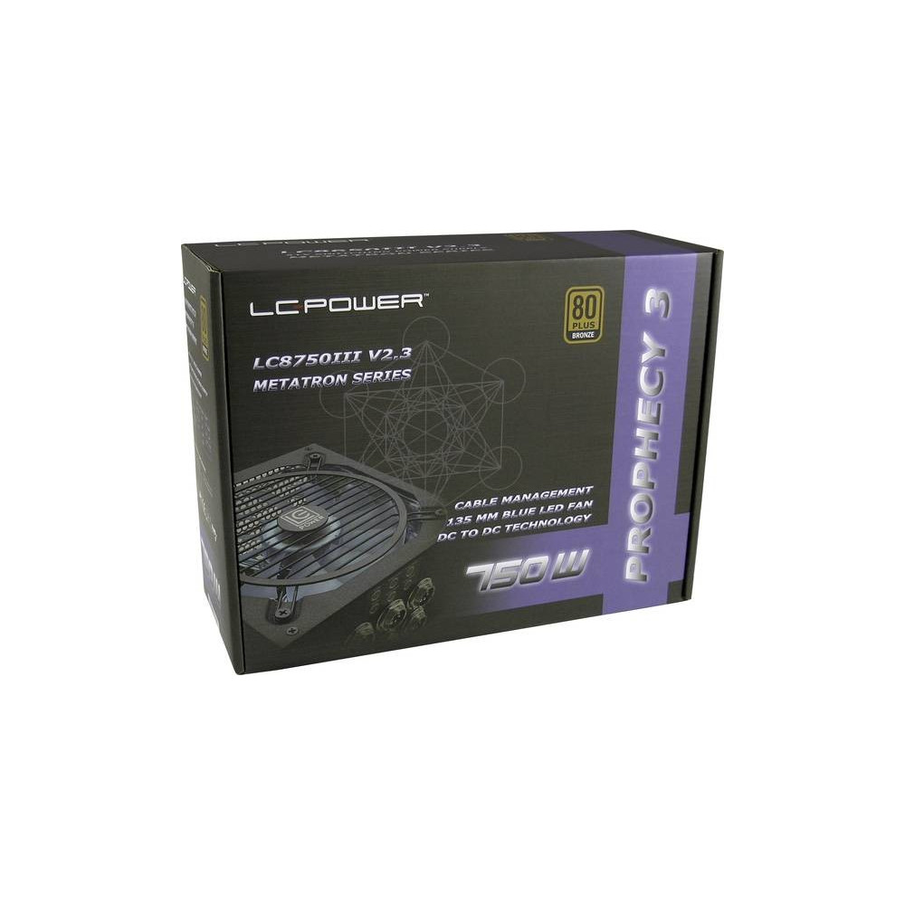Boîte d'Alimentation LC-Power LC8750III V2.3 Prophecy 3 / 750W