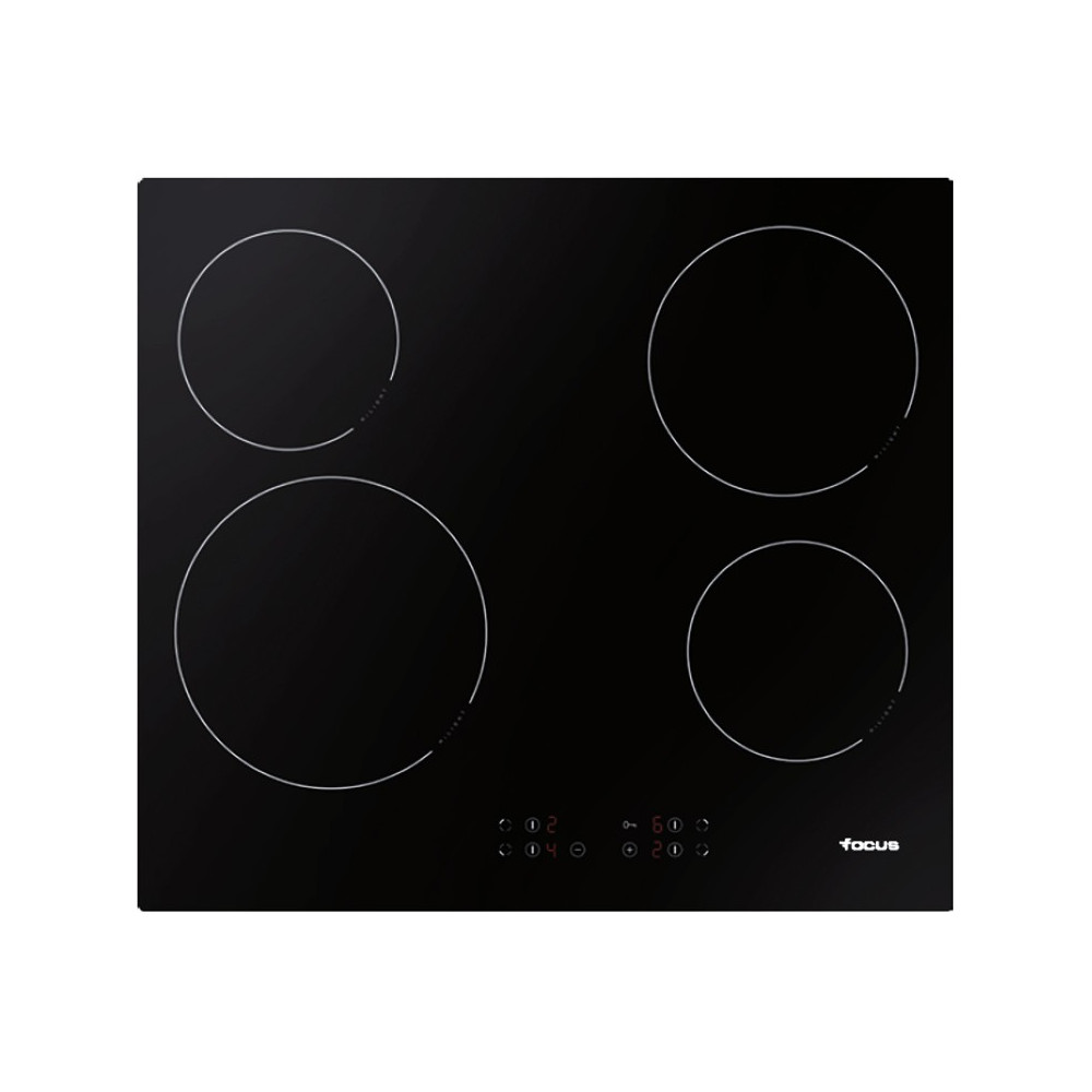 Plaque de Cuisson Vitro céramique Focus F.816X / 60 cm / Noir