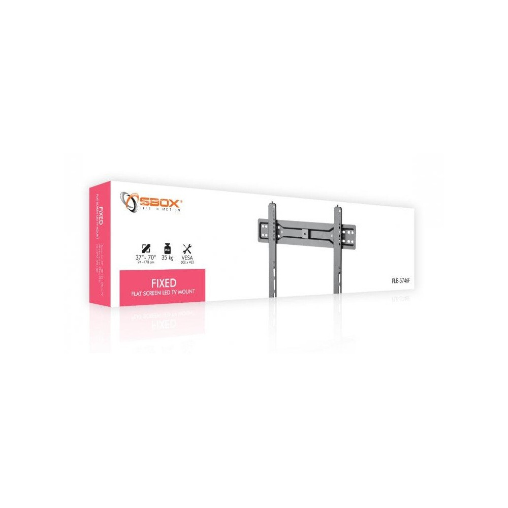 Support Mural SBOX PLB-5746F pour Téléviseur Incurvée 37"-70"