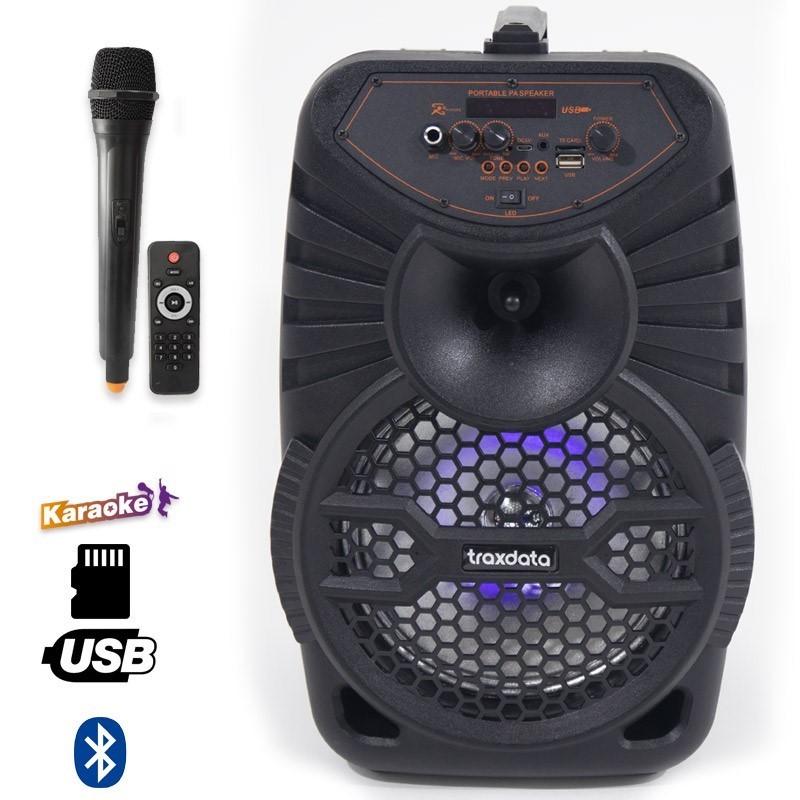 Haut Parleur Mobile TRAXDATA TRX-45 Bluetooth Avec Micro Sans Fil - Noir