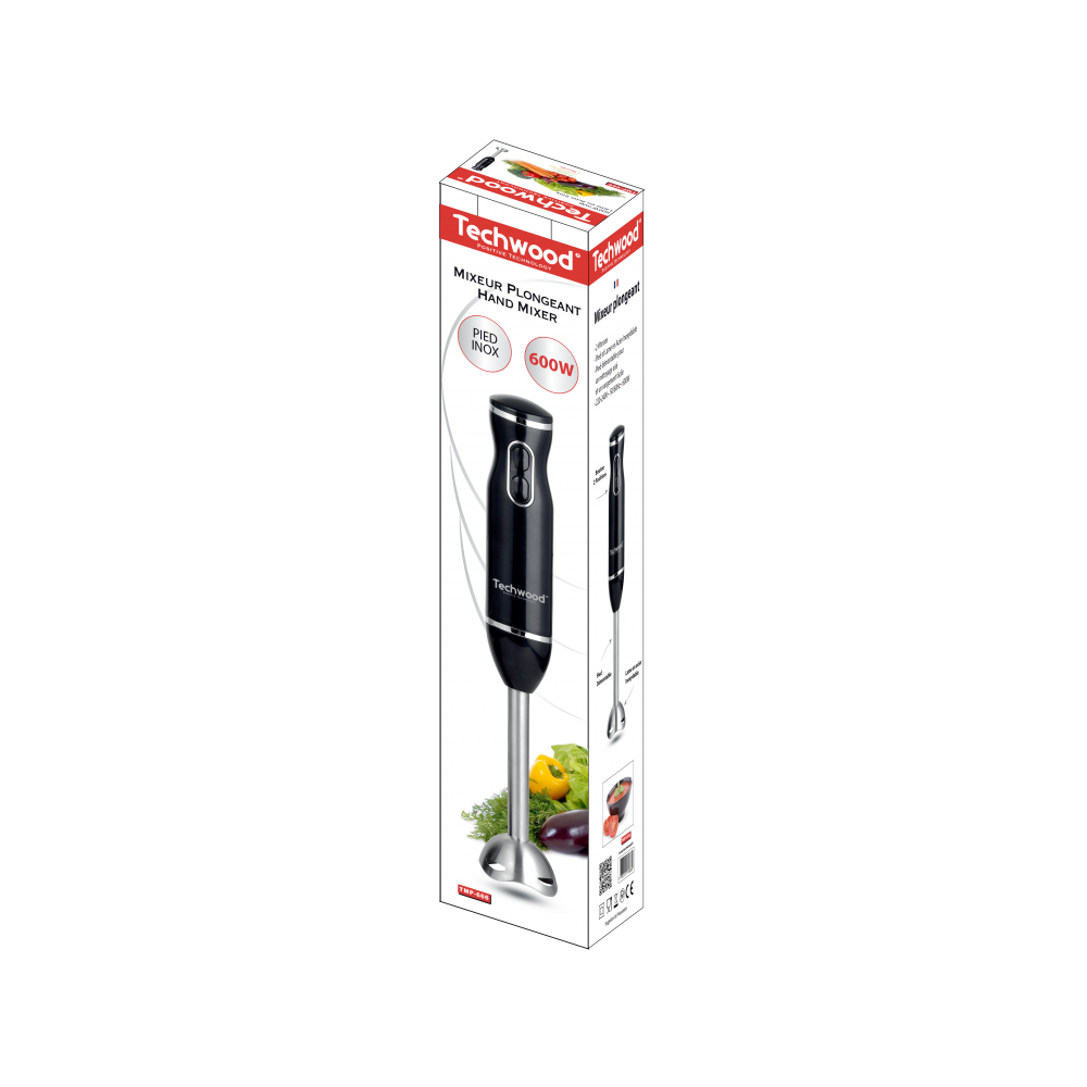 Mixeur plongeant Techwood TMP-666 / Noir