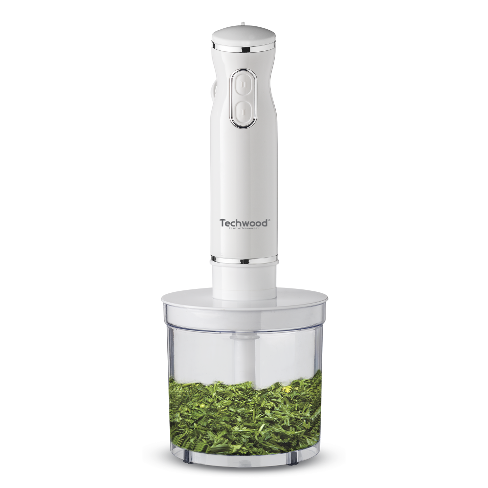 Mixeur Plongeant 3 en 1 Techwood TMS-9600 / Blanc