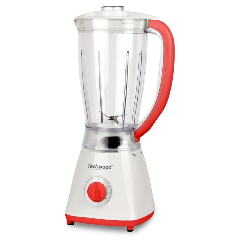Blender Techwood TBL-775 / 1.5L / 450W / Rouge & Blanc image 0