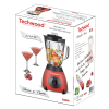Blender INOX Techwood TBLI-385 / 1.5L / 500W / Rouge