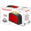 Grill pain Inox Techwood TGPI-715 / Rouge