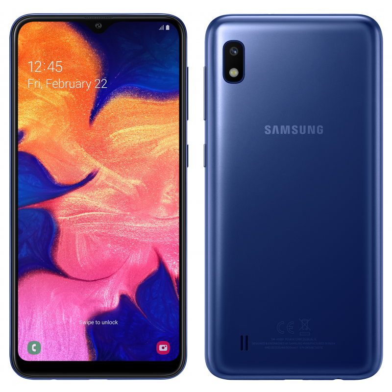 Téléphone Portable Samsung Galaxy A10 / Bleu + SIM Orange Offerte (50 Go) image 0