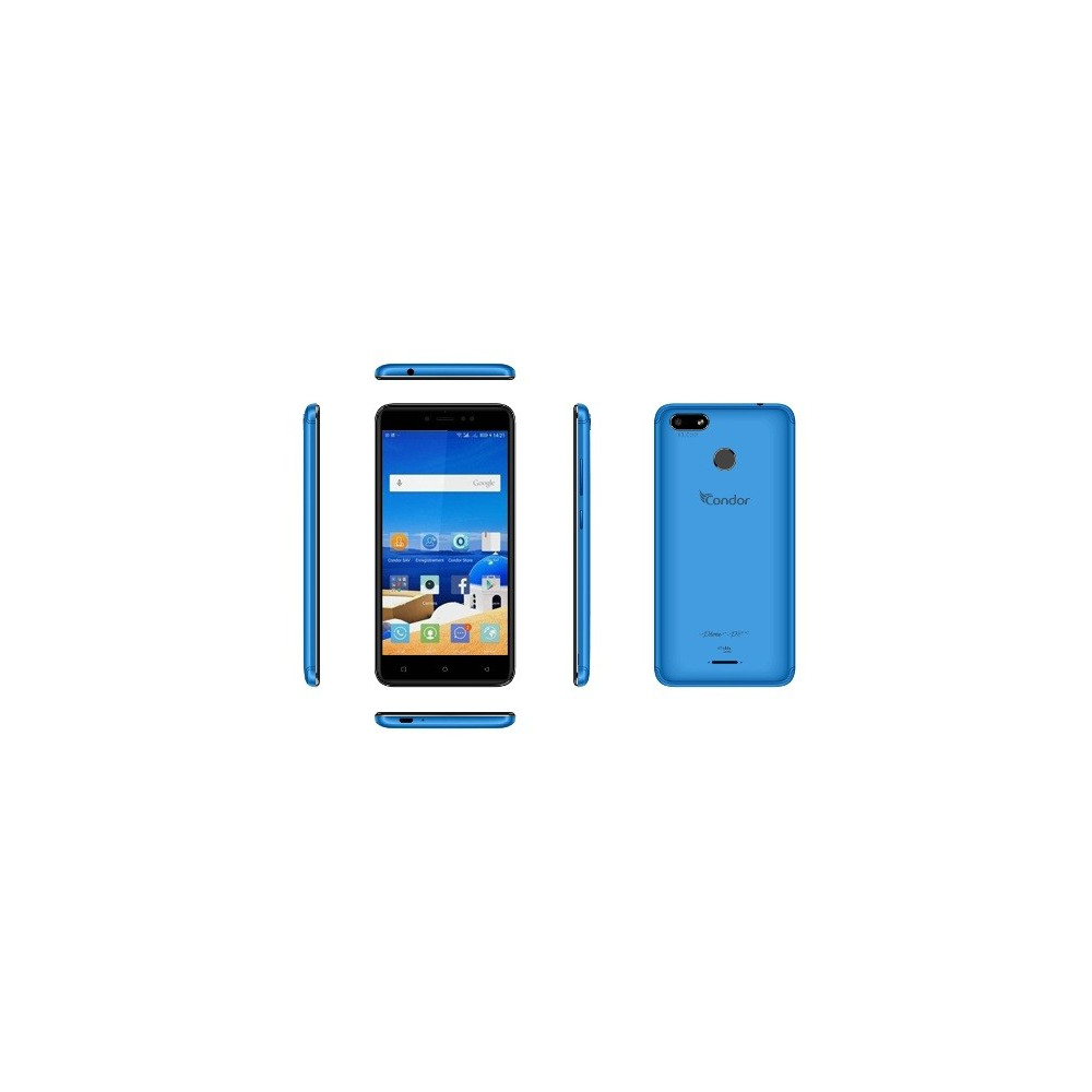 Smartphone Condor Plume P8 Pro  Bleu