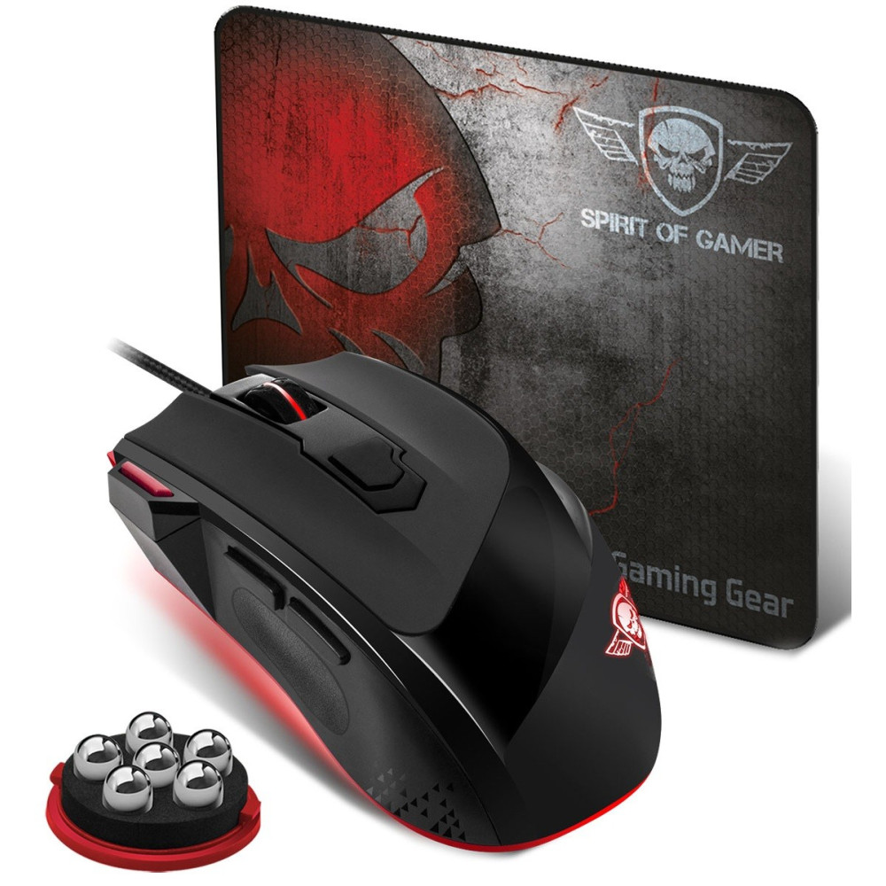 Ensemble Souris et Tapis Gaming Spirit of Gamer Pro-M3