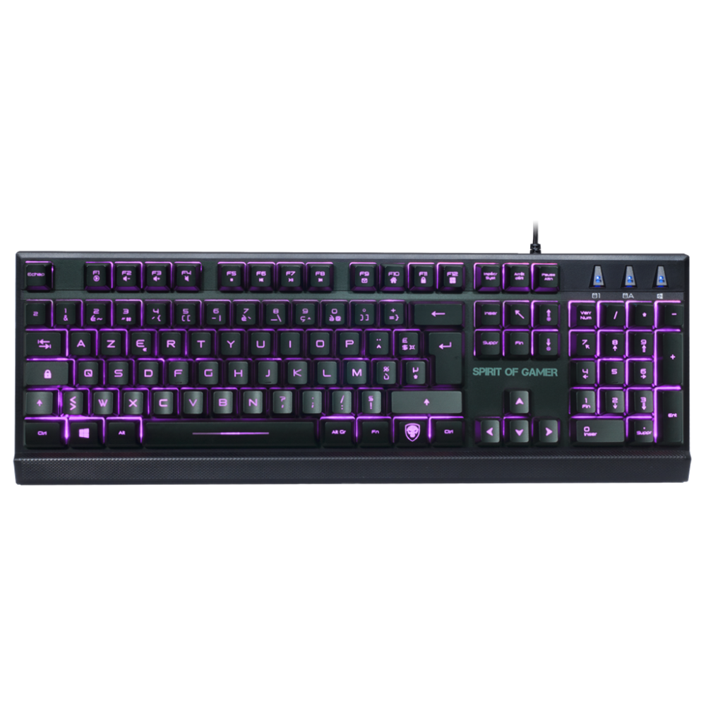 Clavier Gaming Rétroéclairé Spirit of Gamer ELITE K10